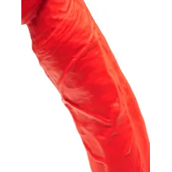 Stretch Real Gode en silicone Stretch N°4 - 23 x 5.2cm Rouge